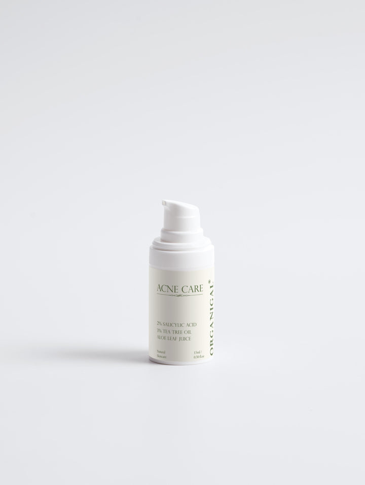 Organigal Acne Care Collection – natural skincare acne care bottle
