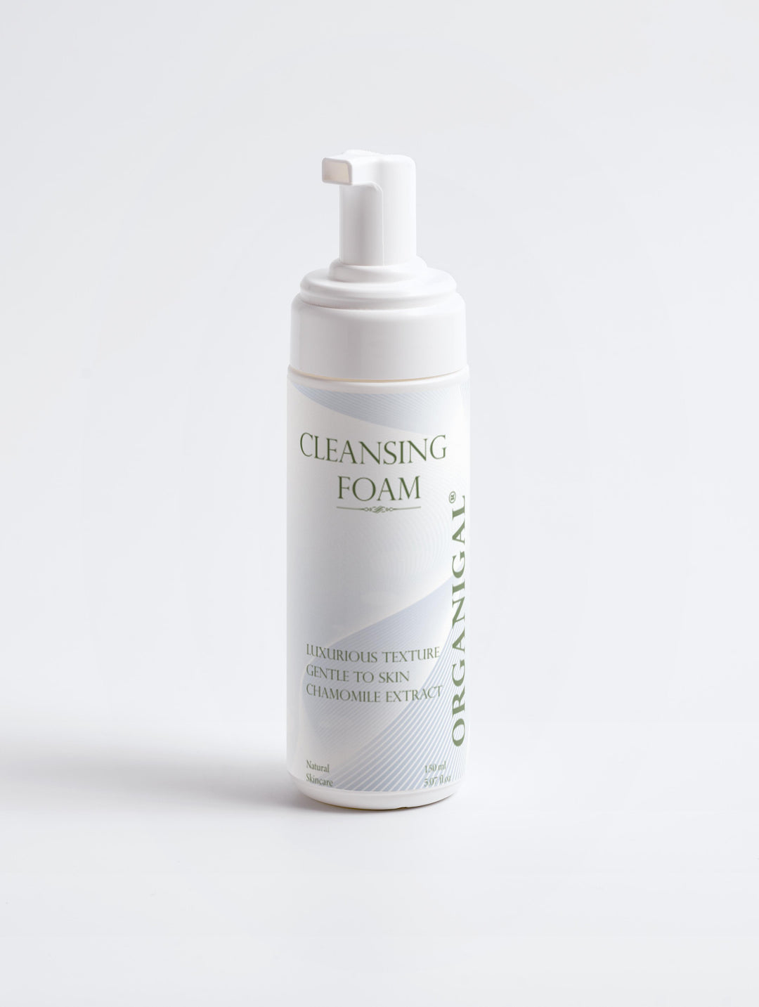 Organigal Acne Care Collection – natural skincare cleansing foam bottle