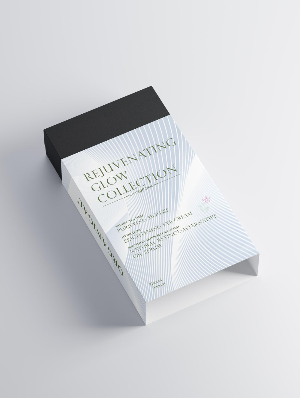 Glow Collection by Organigal – natural skincare set for radiant, and youthful-looking skin