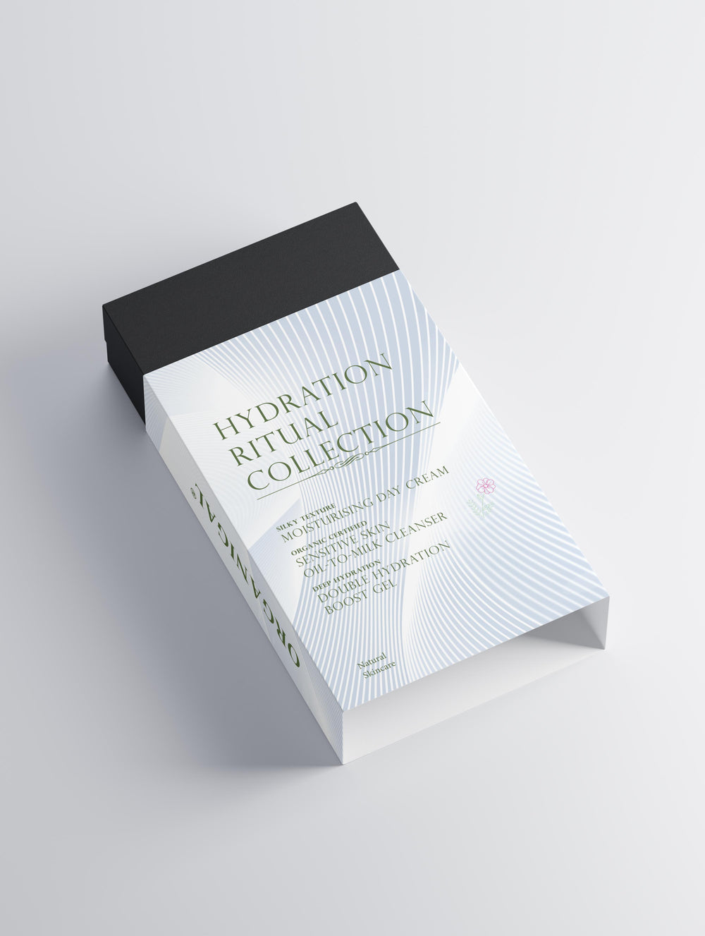 Styled view of the Hydration Ritual Collection by Organigal – radiant, hydrated skin made simple