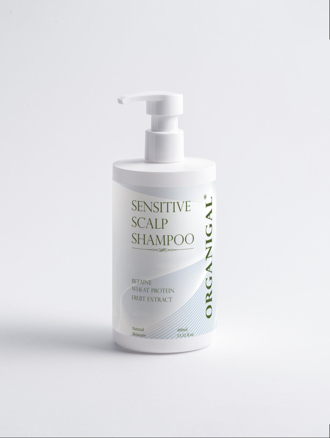 Organigal Sensitive Scalp Shampoo 400ml – gentle, soothing care for irritated or dry scalp bottle