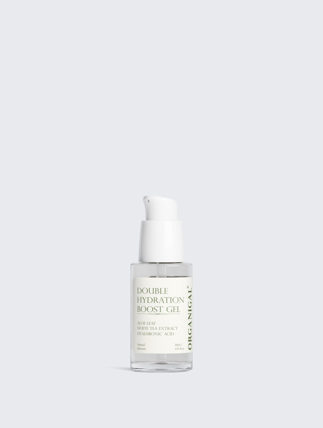 Organigal Ultimate Renewal Collection – complete natural skincare boost gel bottle