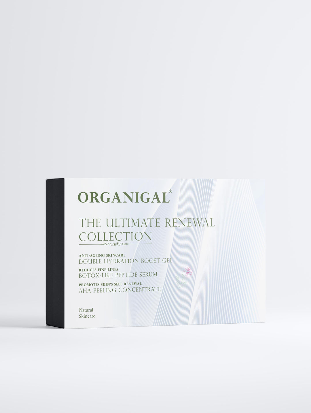 Organigal Ultimate Renewal Collection – complete natural skincare set for smooth, hydrated, and revitalized skin
