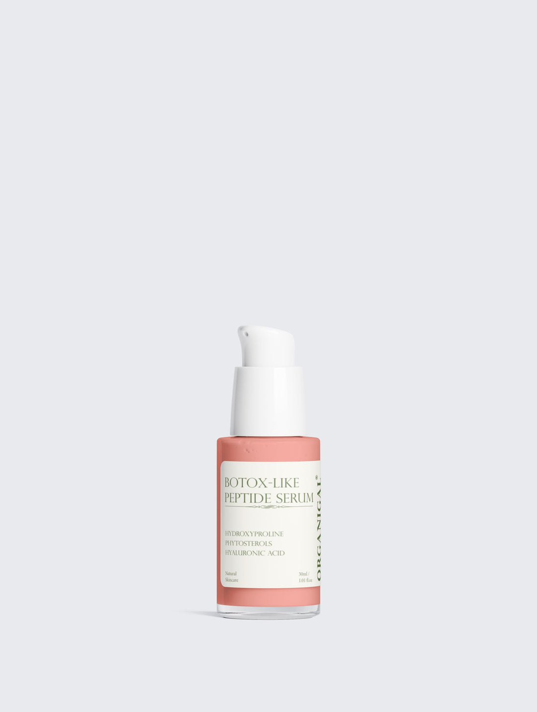 Organigal Ultimate Renewal Collection – complete natural skincare peptide serum bottle